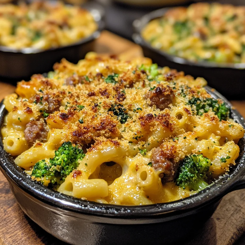 one-pot_smoked_sausage_broccoli_mac-receipster.com