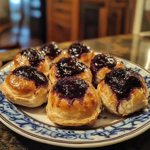 Blueberry Bliss Bites: 15-Minute Pie Bombs That Explode with Flavor