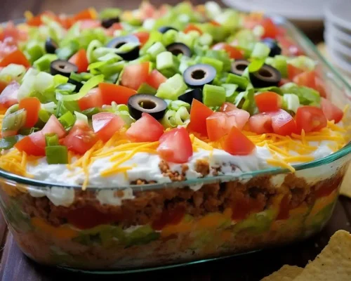 7 Layer Taco Dip