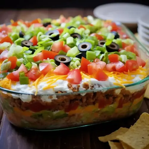 7 Layer Taco Dip