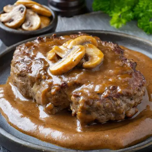 Slow Cooker Salisbury Steak