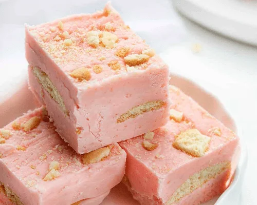 Strawberry Shortcake Fudge recipe