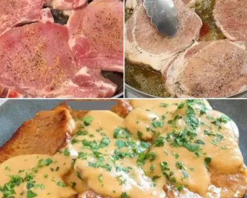 Pork Chops in Onion Sauce Recipe