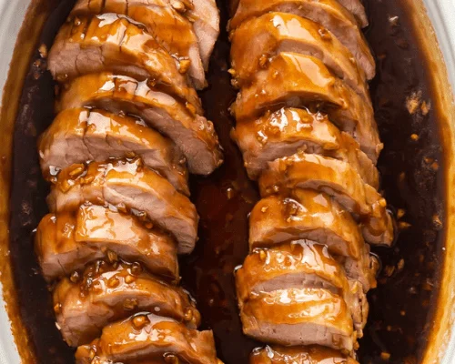 Honey Garlic Pork Tenderloin Recipe