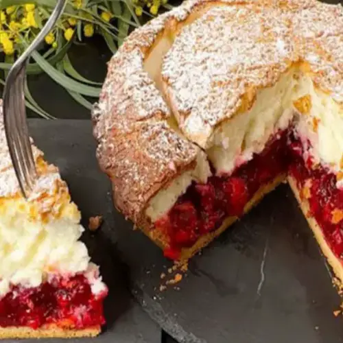 Cherry Jam Yogurt Cake