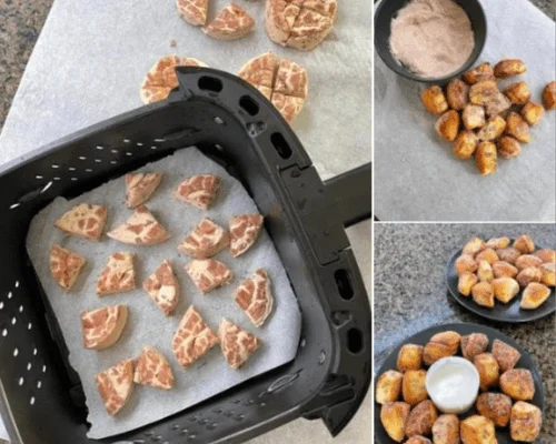 Air Fryer Cinnamon Roll Bites: Crispy Cinnamon Sugar Delights-receipster.com