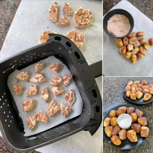 Air Fryer Cinnamon Roll Bites: Crispy Cinnamon Sugar Delights