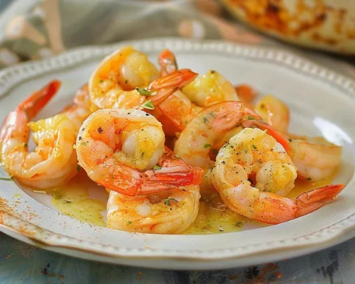 Garlic Parmesan Roasted Shrimp