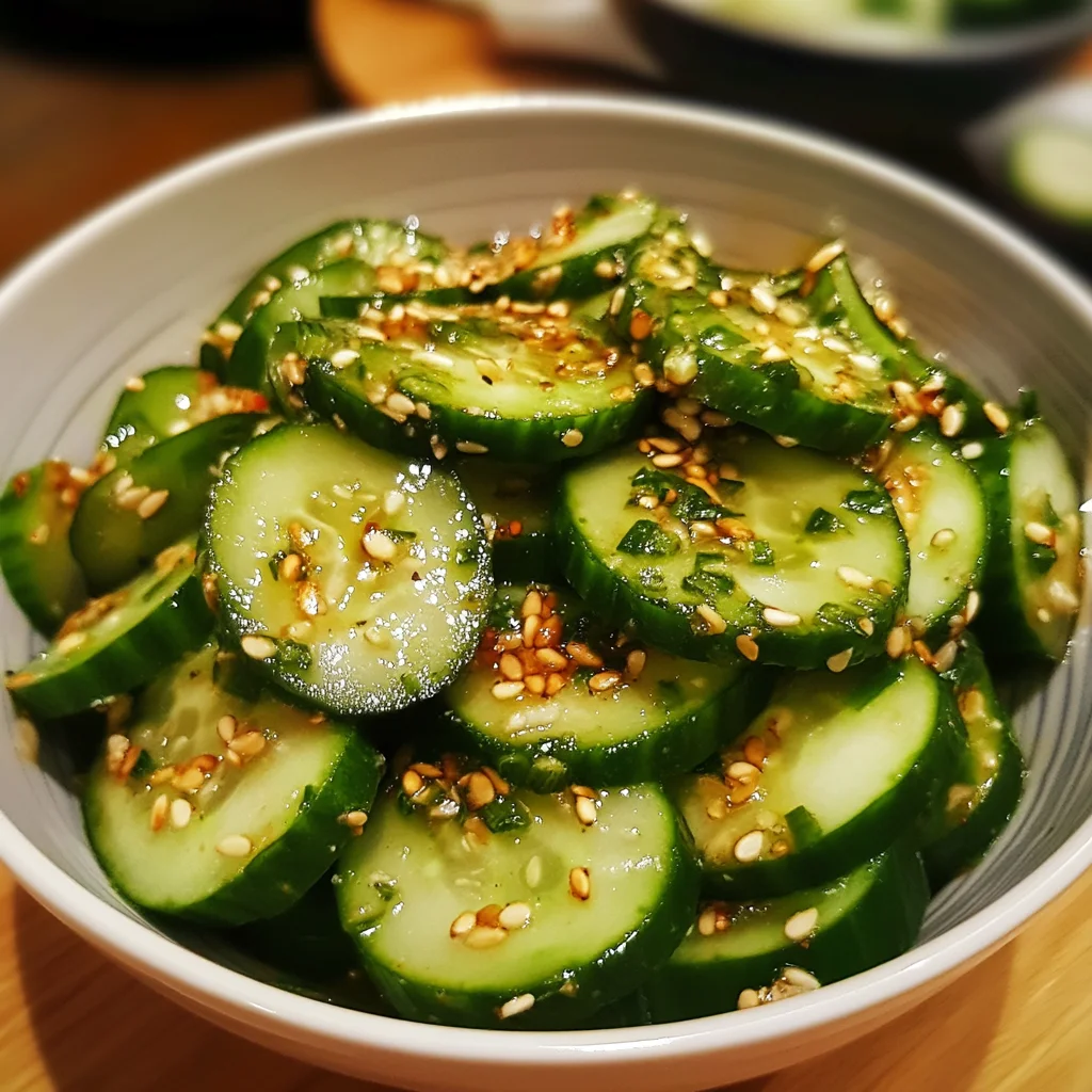 Asian Cucumber Salad-receipster.com