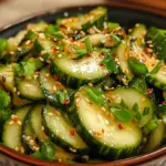 Asian Cucumber Salad-receipster.com