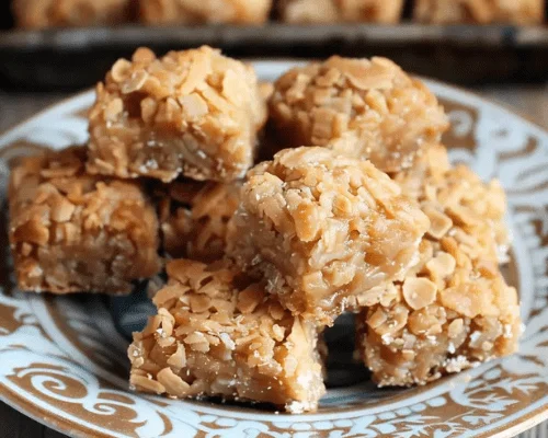 Chewy Coconut Bars