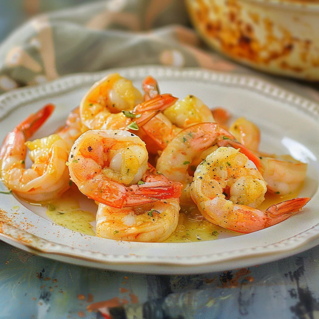 Garlic Parmesan Roasted Shrimp