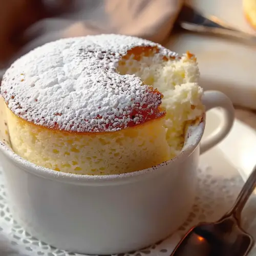 Heavenly Cup Soufflé: A Delicate Taste of France