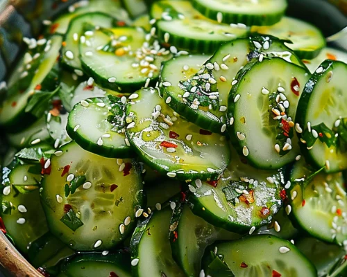 Crunchy Bliss: 10-Minute Asian Cucumber Salad Magic