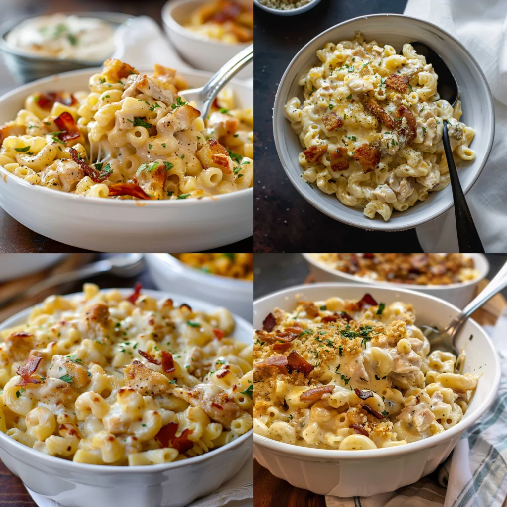 Ranch Chicken Macaroni and Cheese-receipster.com