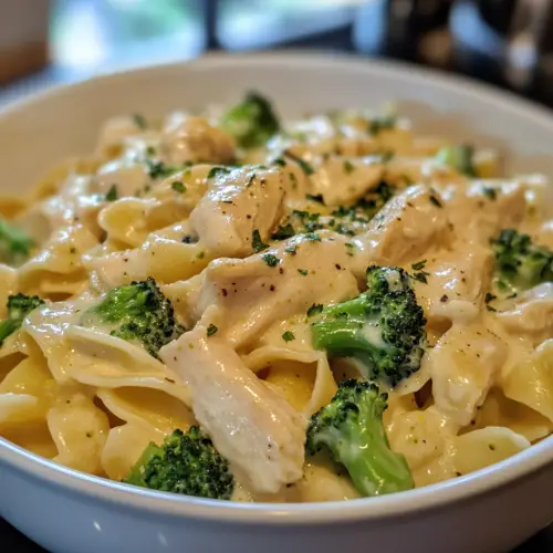 Unlock Dinner Bliss: The 20-Minute Creamy Chicken and Broccoli Pasta That Will Make You a Kitchen Wizard!