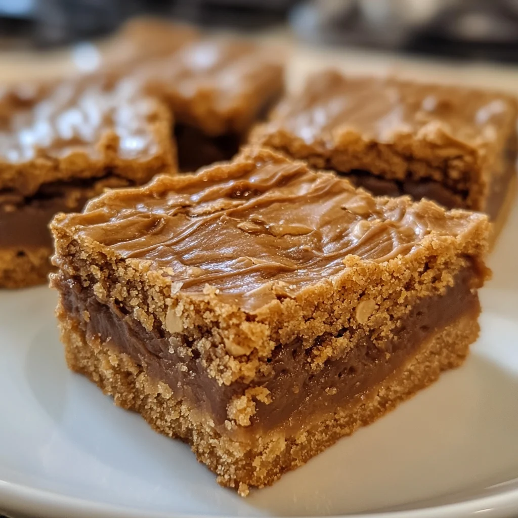 Peanut Butter Lunch Lady Cookie Bars -receipster.com 