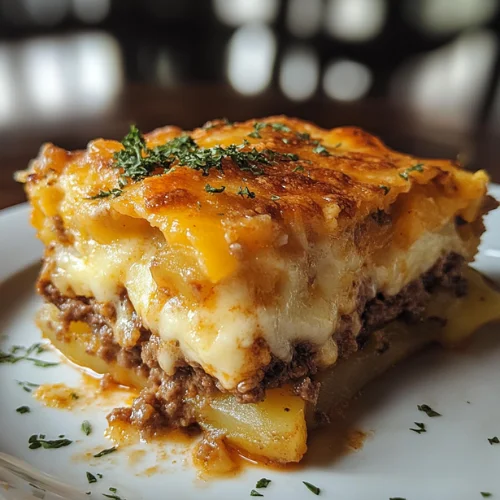 Unleash Comfort Food Magic: The 30-Minute Hamburger Potato Cheese Casserole That Will Make You a Dinner Hero!