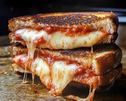 Cheesy Pizza Sandwich Melt: The Ultimate Comfort Food Fusion