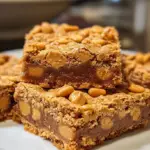 Peanut Butter Lunch Lady Cookie Bars -receipster.com