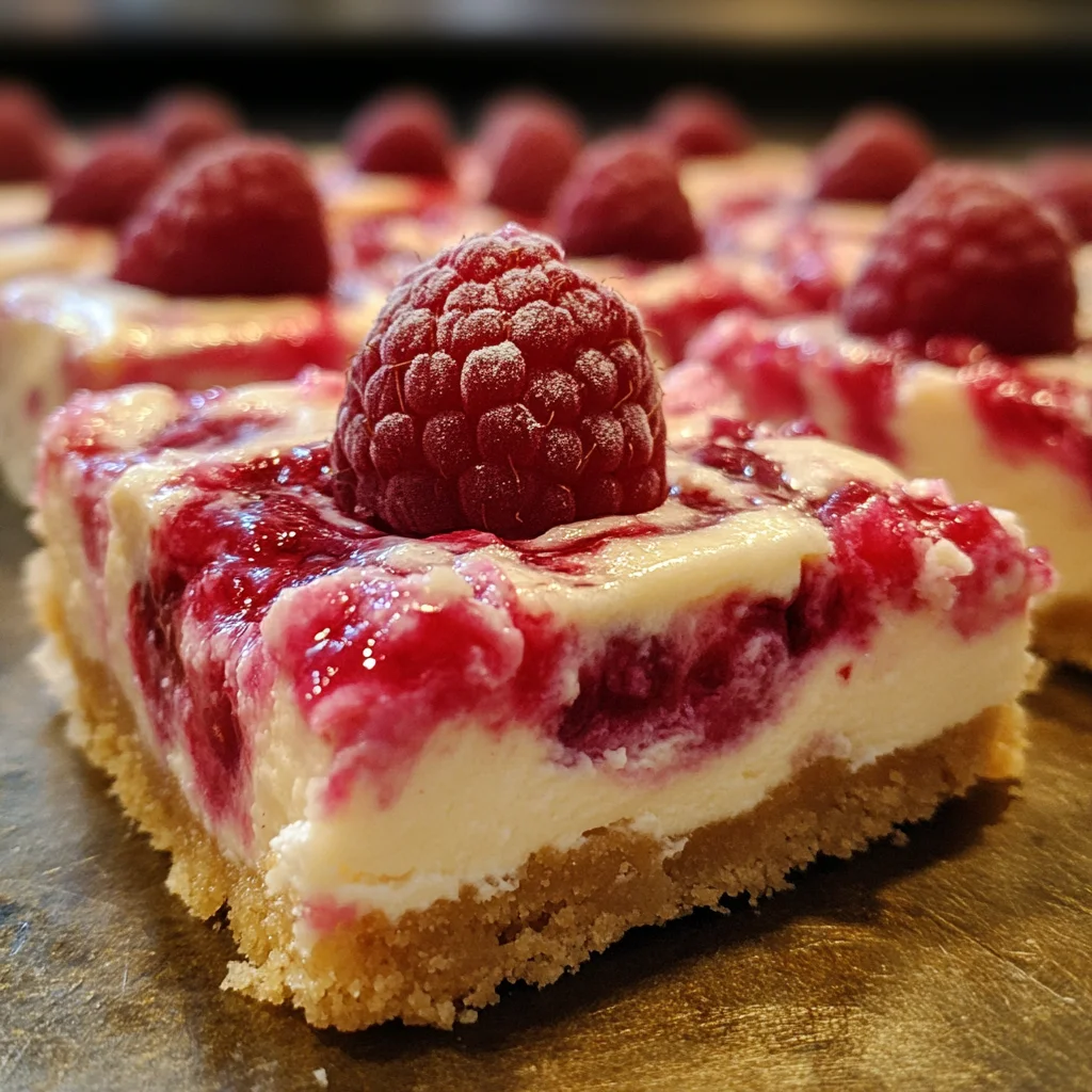  Raspberry cheesecake Bars-receipster.com