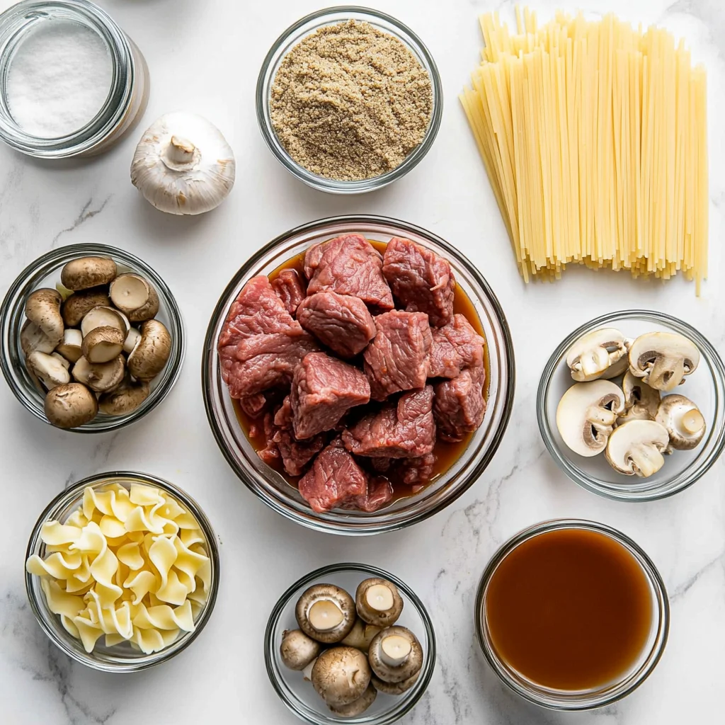 Crockpot Beef Tips with Mushroom-receipster.com