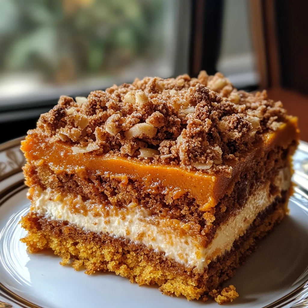 Pumpkin Crunch Cake-receipster.com