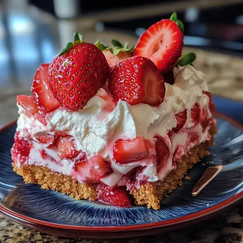 Strawberry Earthquake Cake: 15-Minute Magic for Irresistible Dessert Tremors