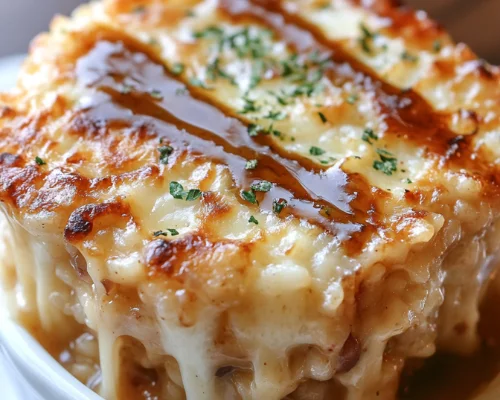 French Onion Soup Rice-receipster.com