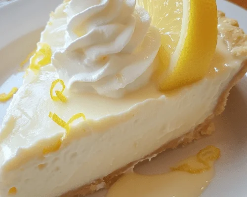 Zesty Bliss in Minutes: The Ultimate 5-Minute No-Bake Lemonade Pie Recipe