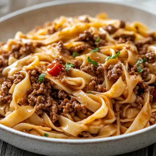 Unlock the Flavor: 7 Secrets to Mastering Authentic Mongolian Ground Beef Noodles in Just 20 Minutes!