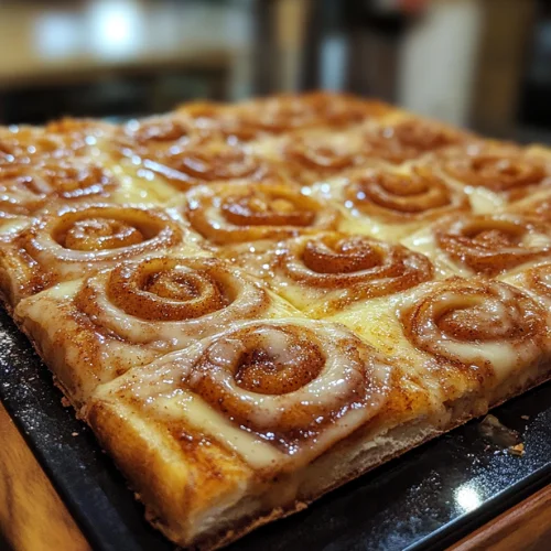 Cinnamon Sugar Magic: 15-Minute Crescent Roll Dessert Pizza