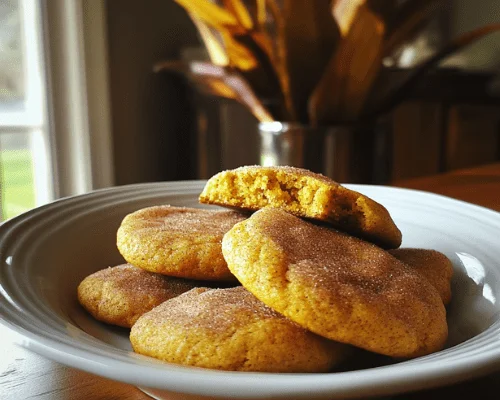 Soft Pumpkin Snickerdoodles-receipster.com