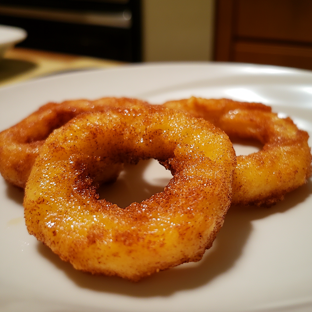 fried cinnamon apple rings-receipster.com