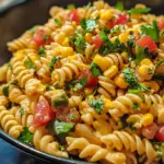 Mexican Street Corn Pasta Salad-receipster.com