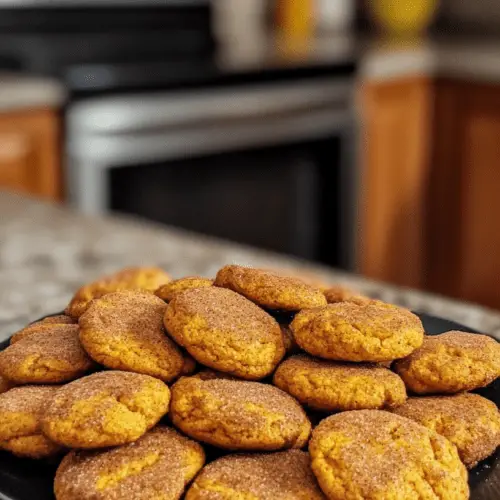 Soft Pumpkin Snickerdoodles-receipster.com