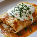 Baked Chicken Chimichangas-receipster.com