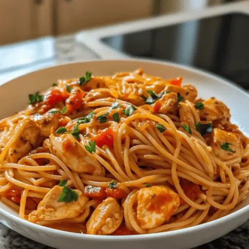 THE BEST CHICKEN SPAGHETTI-receipster.com