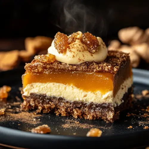 Spice Up Your Life: 7 Secrets to Mind-Blowing Pumpkin Cream Cheese Dream Bars with Gingersnap Crust