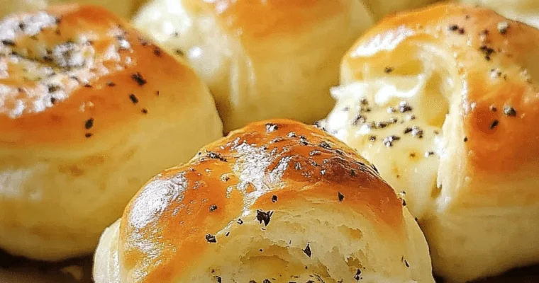 Garlic Butter Cheese Bombs