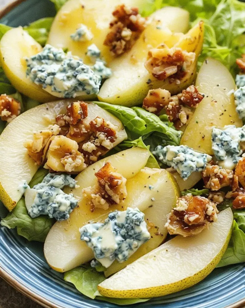 Delicious Barefoot Contessa Pear and Blue Cheese Salad Recipe