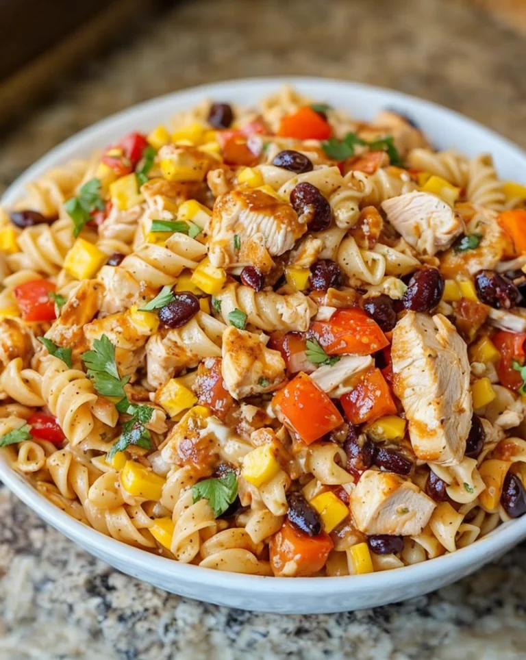 Bbq Chicken Pasta Salad