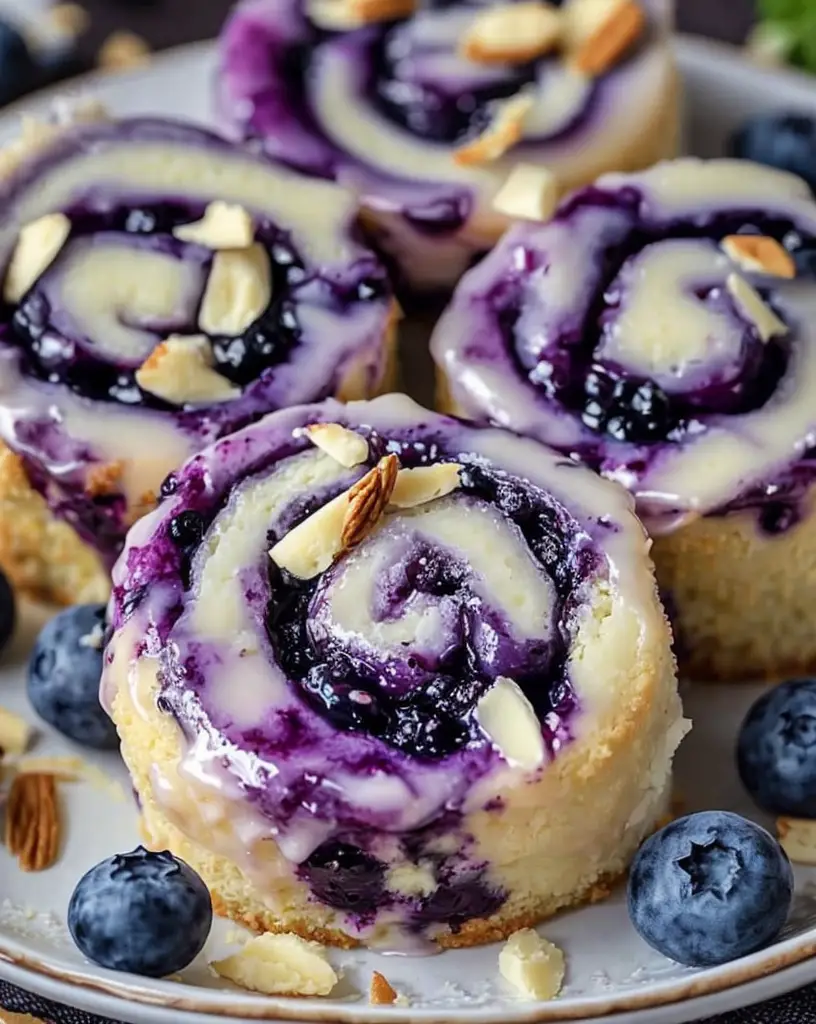 Irresistible Blueberry Cheesecake Heaven Rolls for Delicious Dessert Bliss