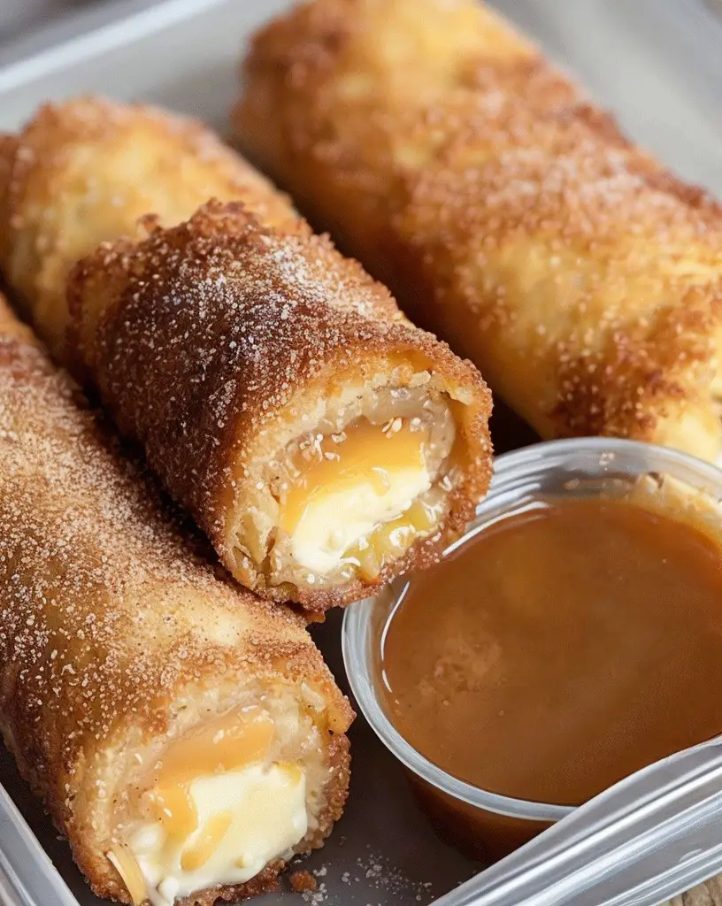 Irresistible Cheesecake Egg Rolls: Quick and Easy Dessert Delight