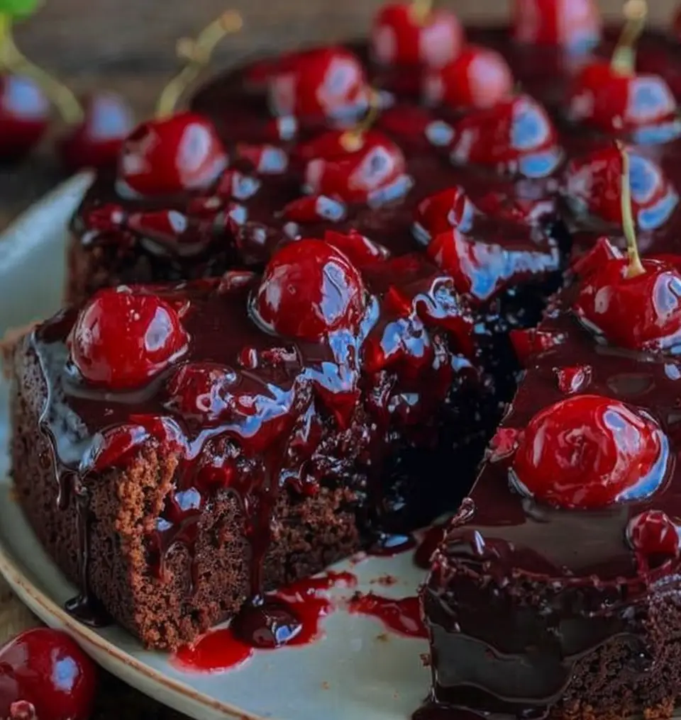 Indulge in the Ultimate Cherry Chocolate Dream Cake Recipe