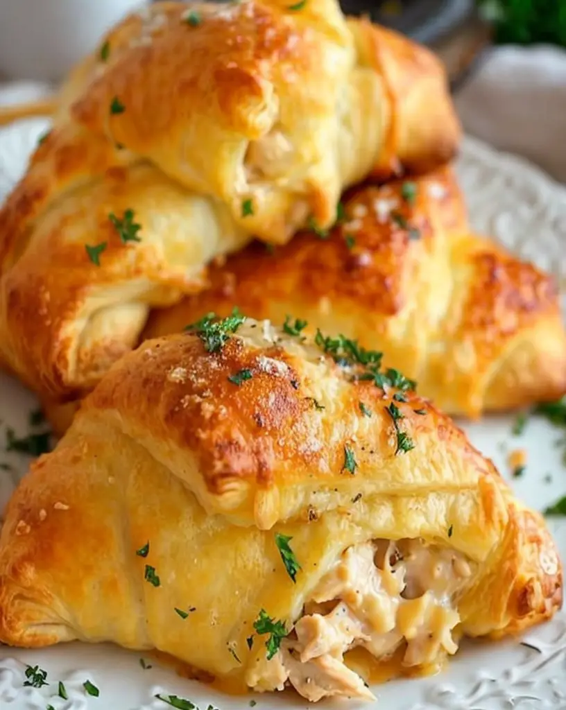 Delicious Chicken Stuffed Crescent Rolls for Easy Family Dinners