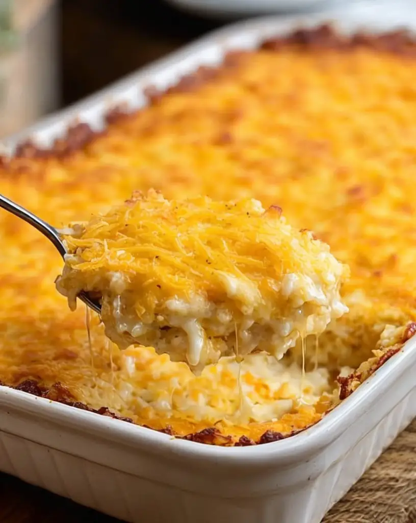 Delicious Homemade Cracker Barrel Hashbrown Casserole Recipe to Try