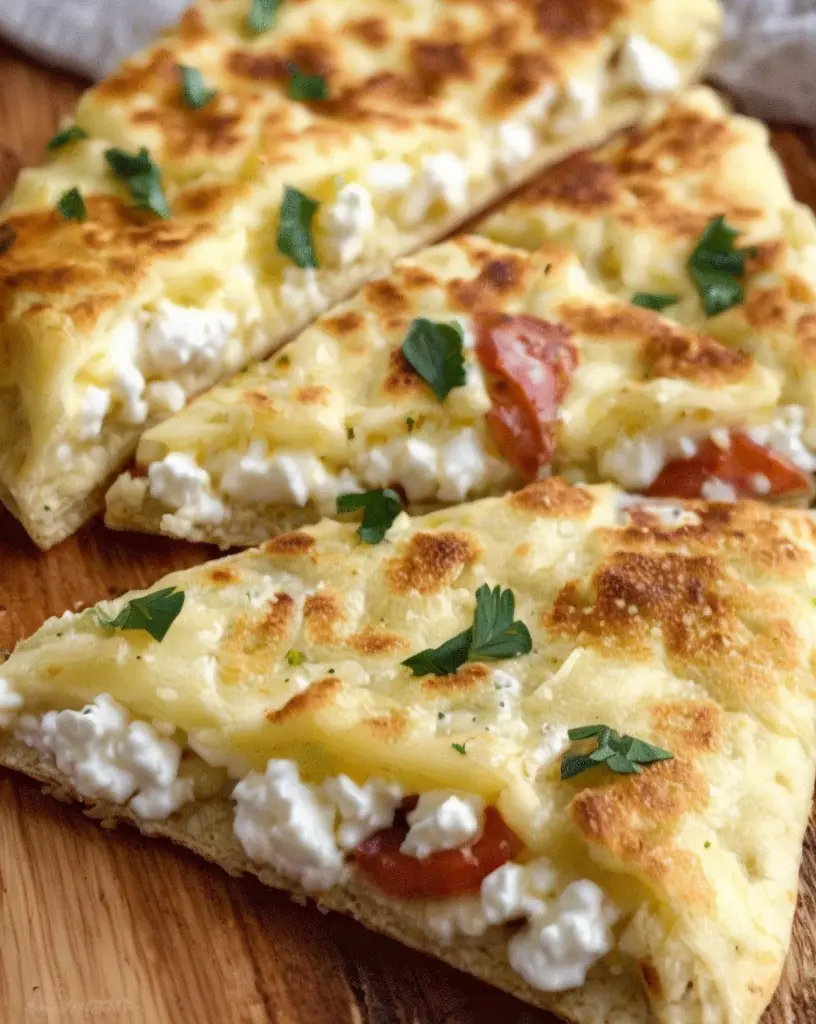 High Protein Low Carb Cottage Cheese Flatbread Recipe Delight