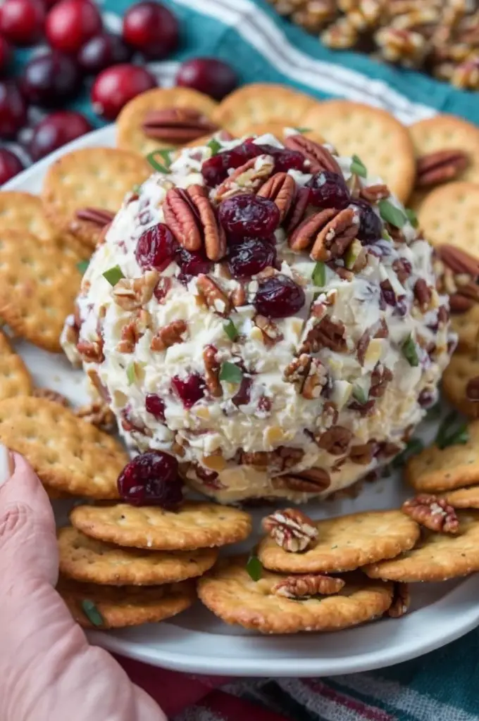 Deliciously Easy Cranberry Pecan Cheese Ball Recipe for Parties