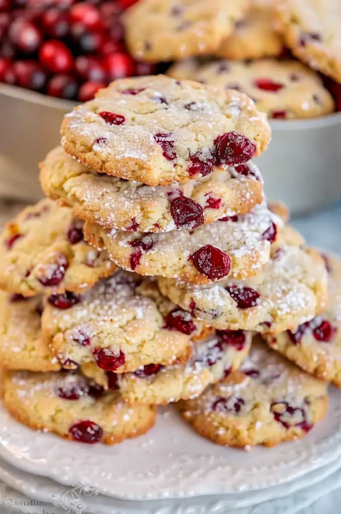 Irresistible Cranberry Shortbread Cookies: A Festive Holiday Treat